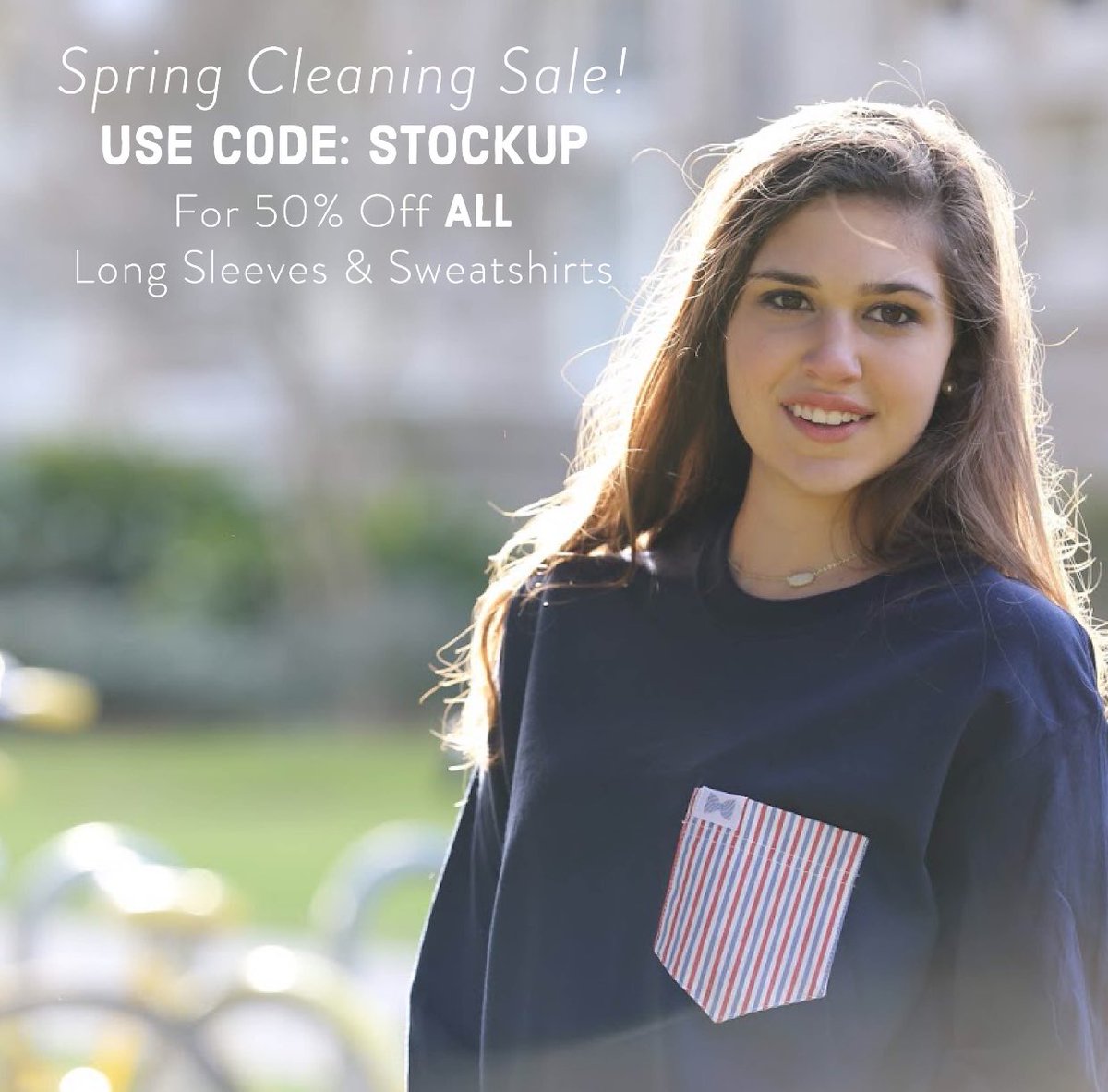 HALF OFF!! Yes we said it 🙌 #fraternitycollection