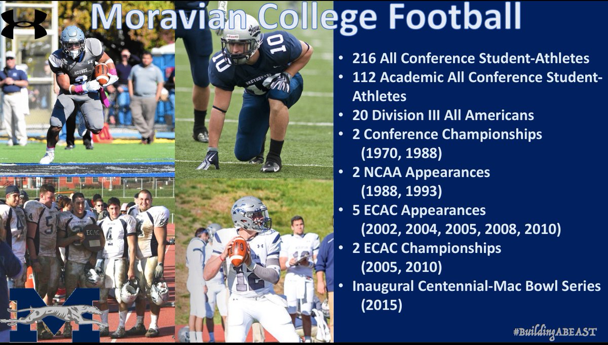 MoravianFB's tweet photo. Past and present Greyhounds have set the precedent, who's next? #BuildingABEAST https://t.co/D8BTtZBRIo