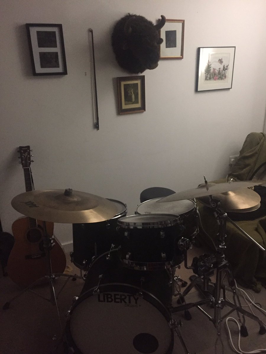 Liberty elephant in the room. It's practically furniture 
#libertydrums #drummer #noise