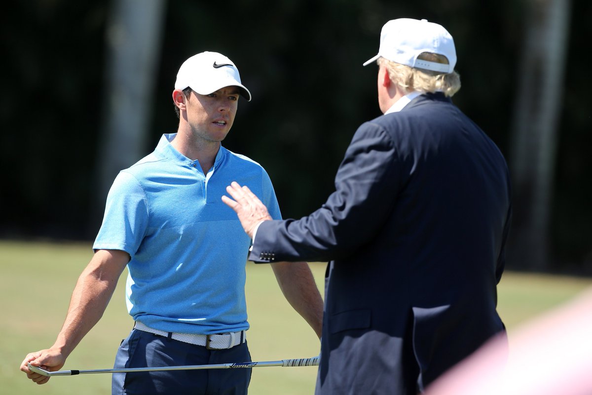 BBCSport's tweet image. He played golf with @realDonaldTrump.

Rory McIlroy says he is "taken aback" by the criticism for doing so.

More: bbc.in/2lbcTee