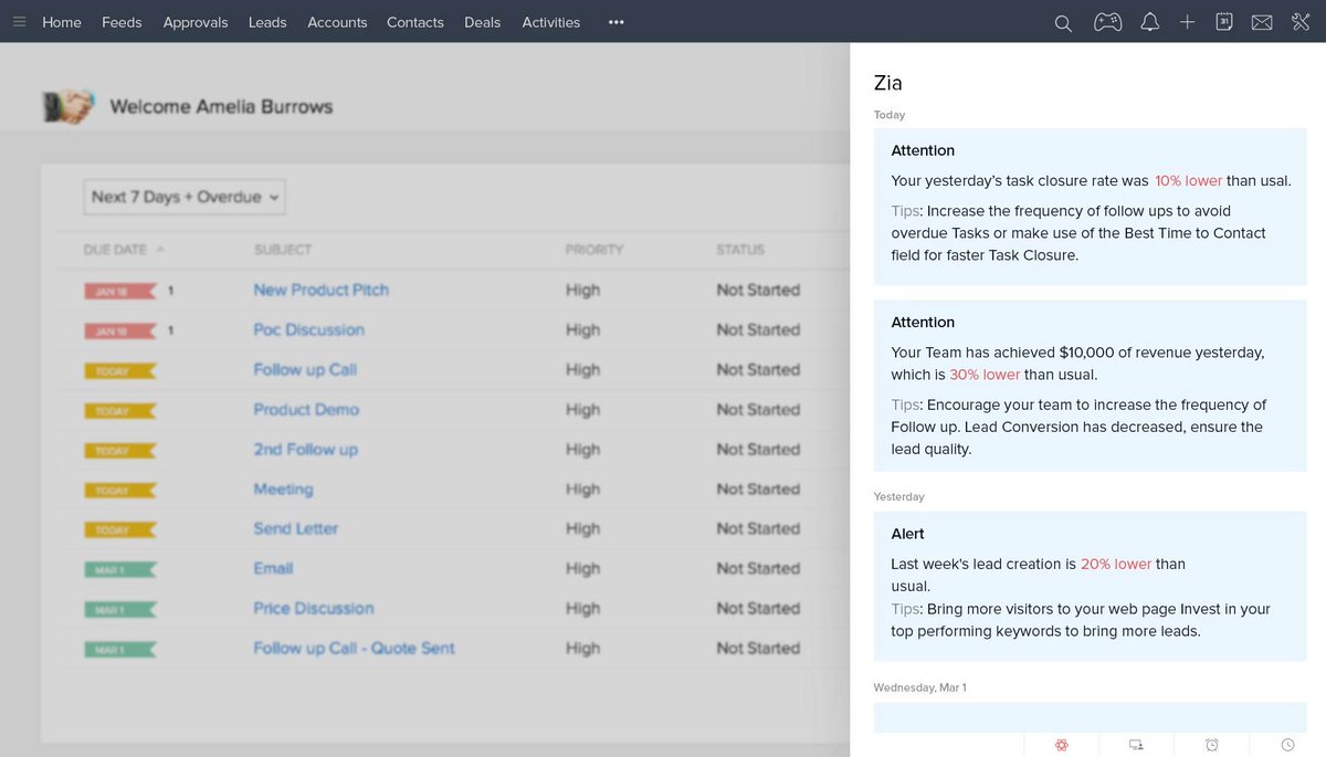 anand_krsh's tweet image. Sell Smarter, Better, Faster with #Zia #SalesSignals #BluePrint #LeadScoring and more - Check the latest Zoho CRM
zoho.com/blog/crm/sell-…