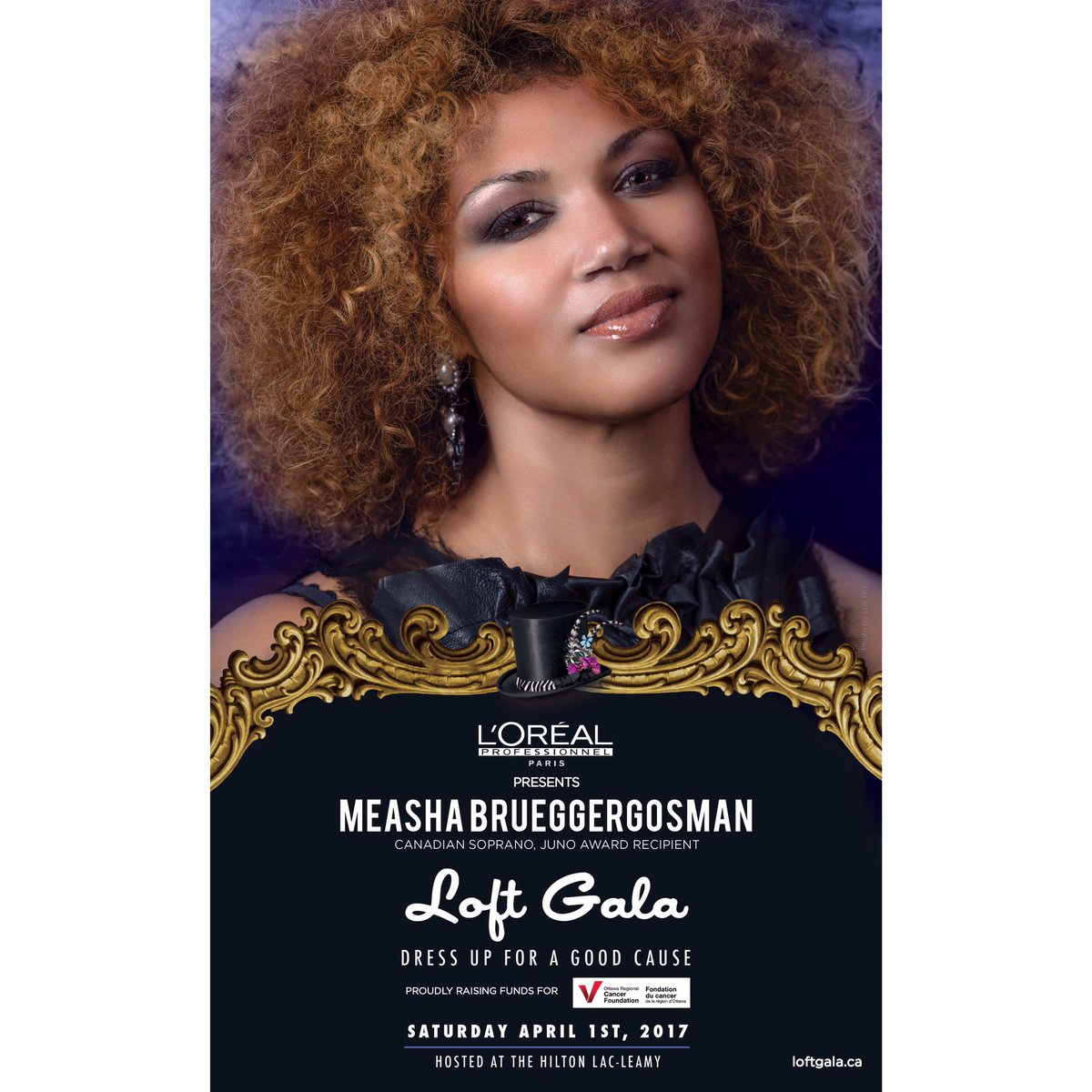 LoftGala's tweet photo. 1 month until the 2017 Loft Gala! #LorealPro #Kérastase #LoftGala #CTVNEWS #Majic100 #danielthompsonbeauty #HiltonLacLeamy #LOFTURBANSALON https://t.co/WdtjnC5EbI