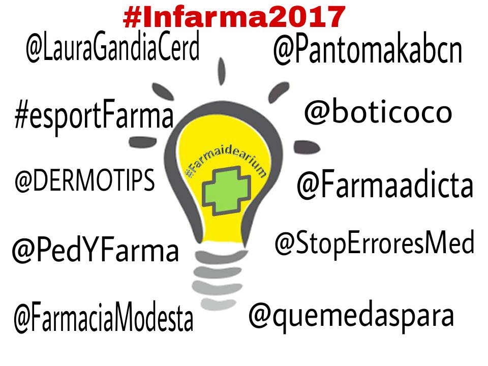 ElenaSaiz63's tweet photo. #infarma 2017, 10 proyectos  con carácter y estilo propio ¿Quieres saber en qué consiste? Ven a conocernos al #Farmaidearium 💡💡 https://t.co/9FcayzK60E