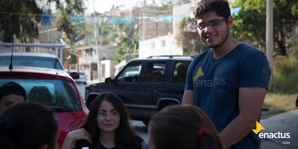 enactusCUCEA's tweet photo. Nuestros enacters son agentes de cambio comprometidos con el bien social #SDGYoungLeaders #WeAllWinMX #ISCUCEA #Uka #CUCEA #EmprendeSocial https://t.co/zyt6fKnOya