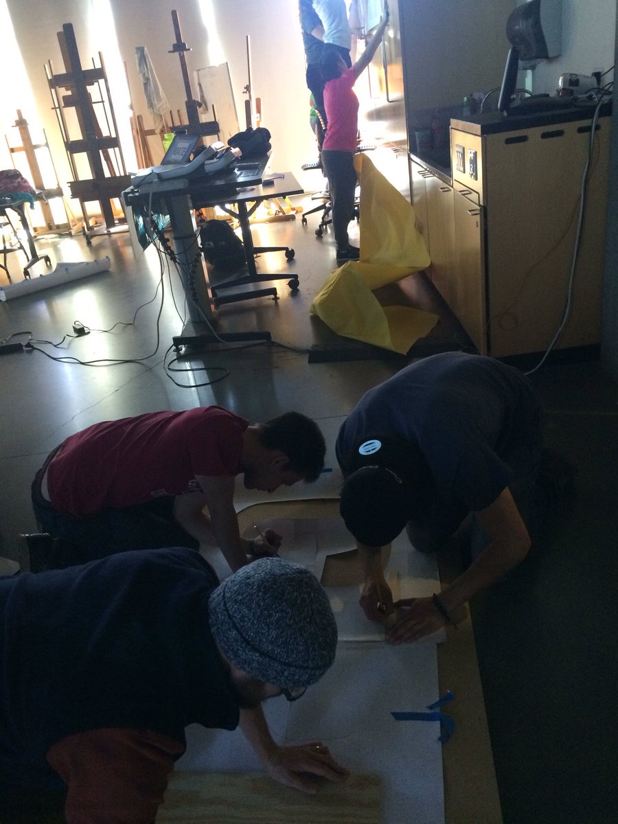 merced2020's tweet photo. Step 2: Making the stencil...   #merced2020 https://t.co/8auP8kvrsv
