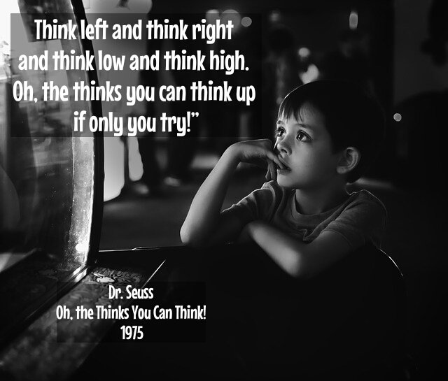 BtheBabysitter's tweet photo. #benitathebabysitter #drseuss #thinkleft #thinkright #thinklow #thinkhigh #othethinksyoucanthink https://t.co/Y4w3doQSpQ