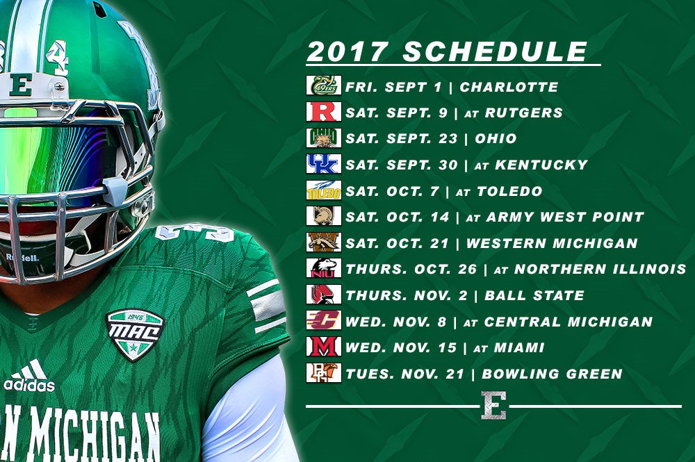 Football - Eastern Michigan University Athletics