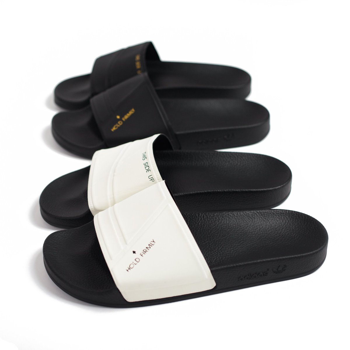 raf simons x adidas bunny adilette slides