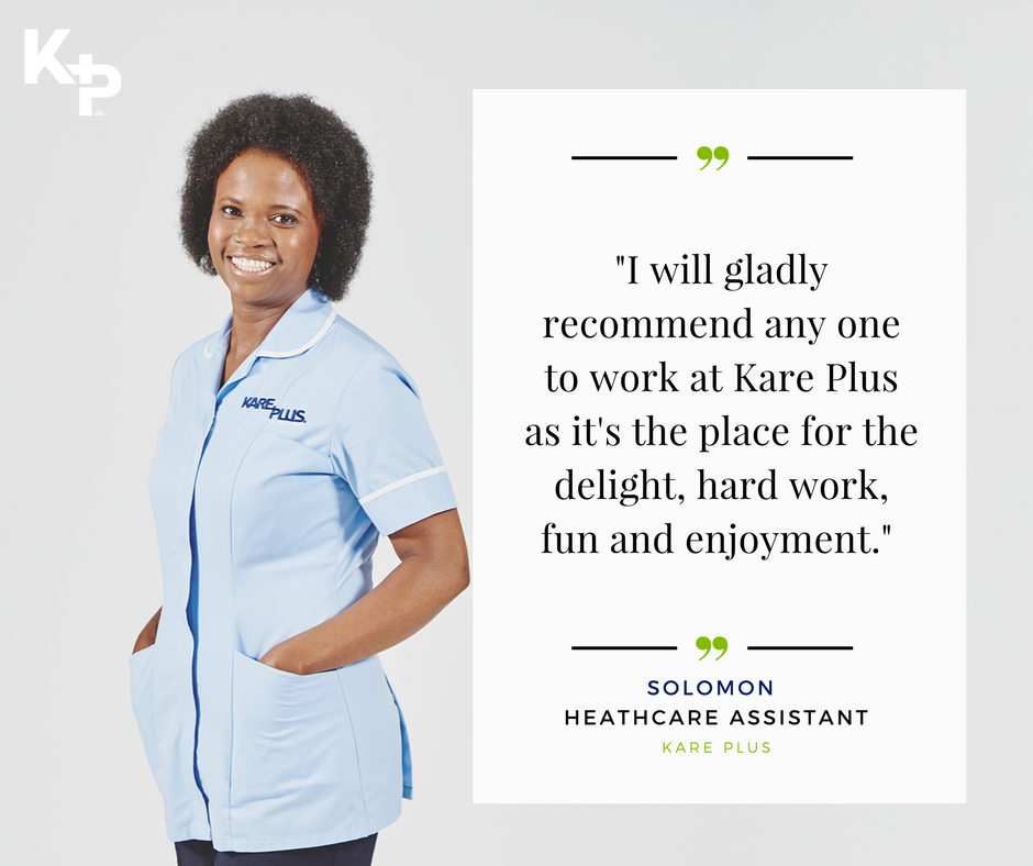 KarePlusShrops's tweet photo. A lovely testimonial from a Kare Plus HCA. #healthcare #testimonial #HCA https://t.co/7wUbC636xN