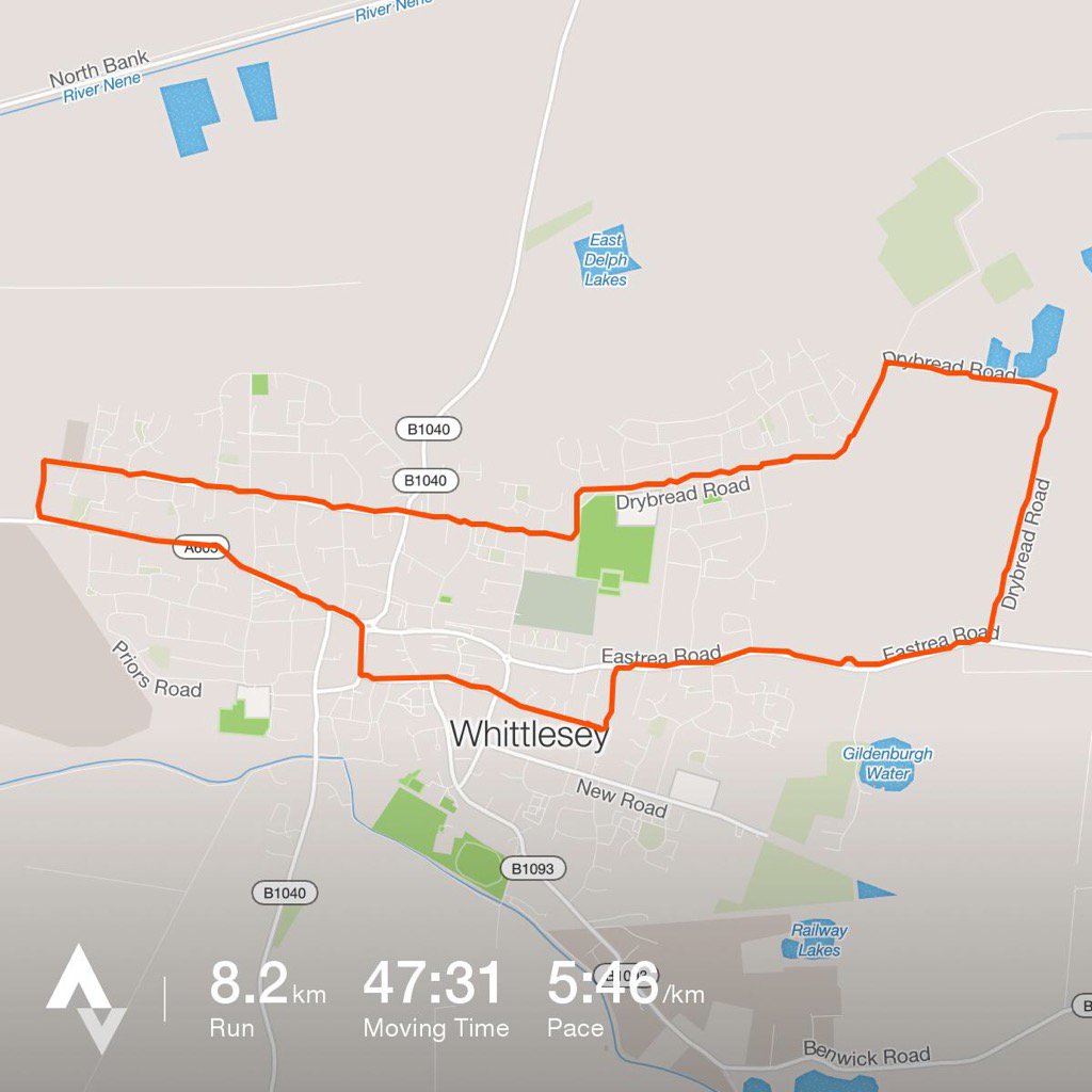 chalkyborder's tweet photo. Check out my run on Strava.steady
https://t.co/LDqYInfGQL https://t.co/OAHOr4xqQK