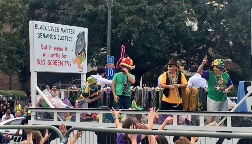 mynbc15's tweet photo. ICYMI: Did the Comic Cowboys parade go too far? https://t.co/VSON7jSn3s https://t.co/u7x2jZP6PY