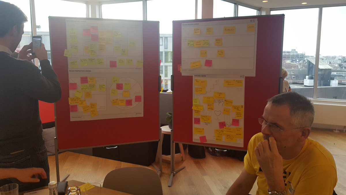 Having fun with designing a better business, day 1!