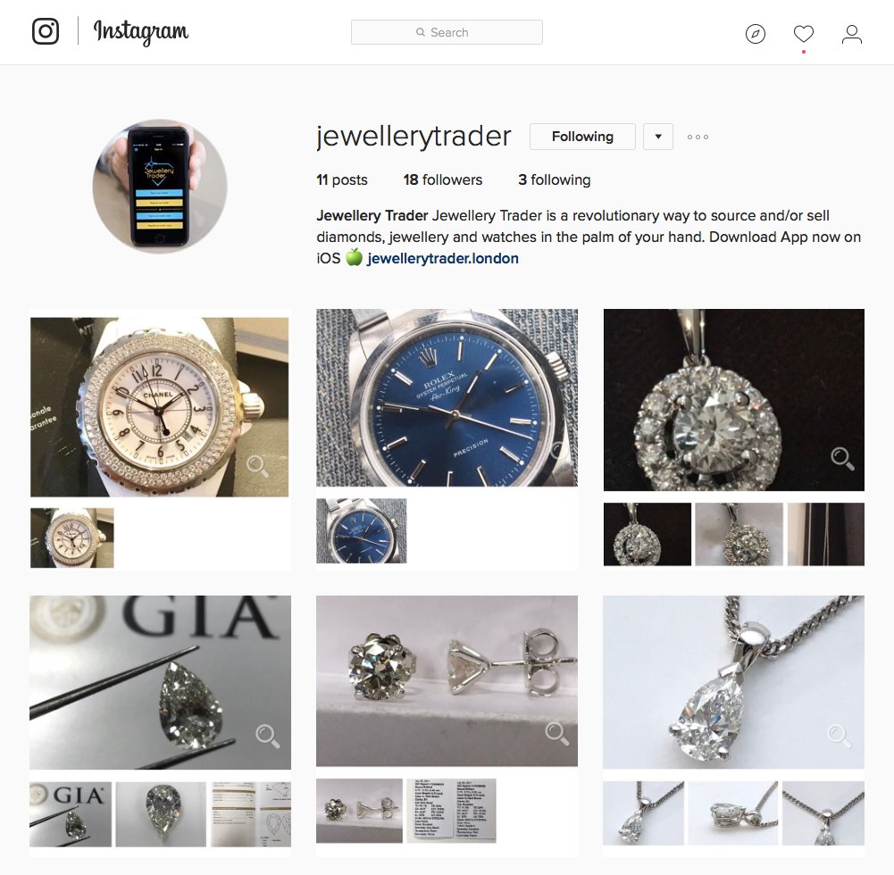 Our Instagram page is up and running too! #jewelry #jewellery #rolex #Diamond bit.ly/2mthVTw