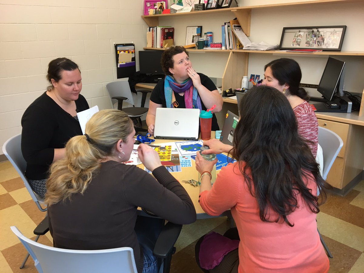 MsDesberg's tweet image. World Language, Art, History &amp;amp; English teachers working together! @ProfePietro @MrsTuckerWHS @MsFidsWHS @MmeVeliz #interdisciplinarywork 👍🏻