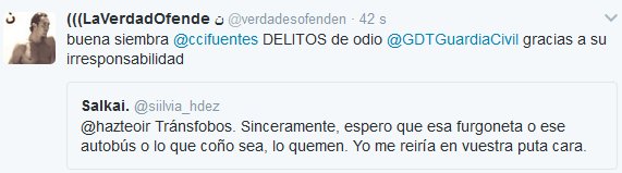 Gymnostomum's tweet photo. ¡OH NO!
ESTÁN ODIANDO UN AUTOBÚS. LO QUIEREN QUEMAR.
#BUSFOBIA https://t.co/dUpNboOnqI