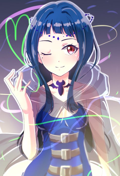 よりこさんがTwitterに投稿した天堂寺ムスビ(ゾンビランドサガ)のイラスト。