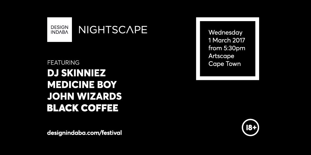 designindaba's tweet photo. Why wouldn't you linger a little longer? #designindabanightscape with @Dj_SKinniez @medicine_boy @JohnWizards @RealBlackCoffee https://t.co/ASzi5T97ad
