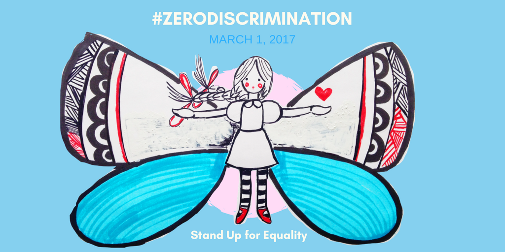 It is beautiful to be different. 

March 1st is #ZeroDiscriminationDay celebrating humanity, promoting diversity and respecting others.