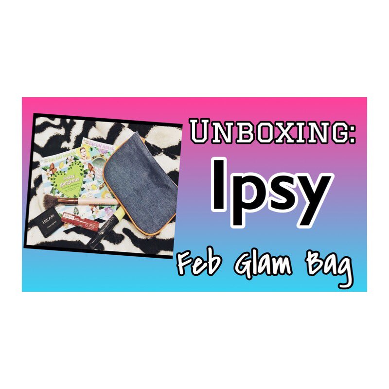 Esther__YT's tweet photo. Have you guys seen my latest video? Ipsy Feb Glam Bag #ipsy #ipsymuchlove https://t.co/VI3IjI3WUP https://t.co/K8YbsUvQUQ