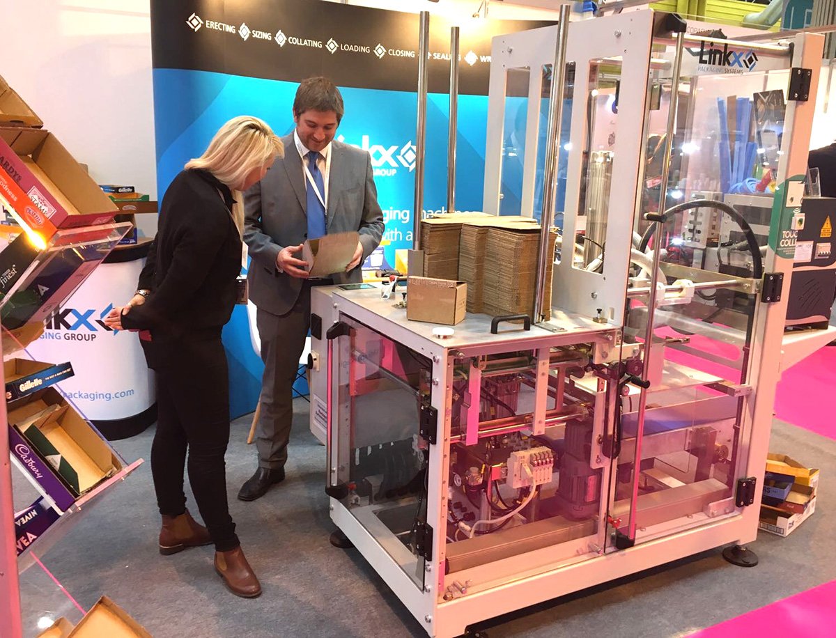 LinkxSystems's tweet image. Busy first day for @LinkxSystems at @EasyfairsPACK. Look forward to seeing you on stand F11 tomorrow. #pack2017