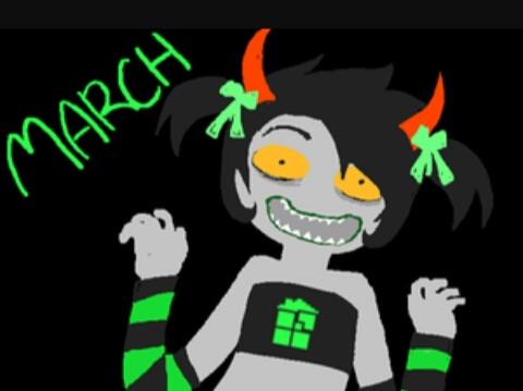 HomestuckF's tweet image. Guess what month it is