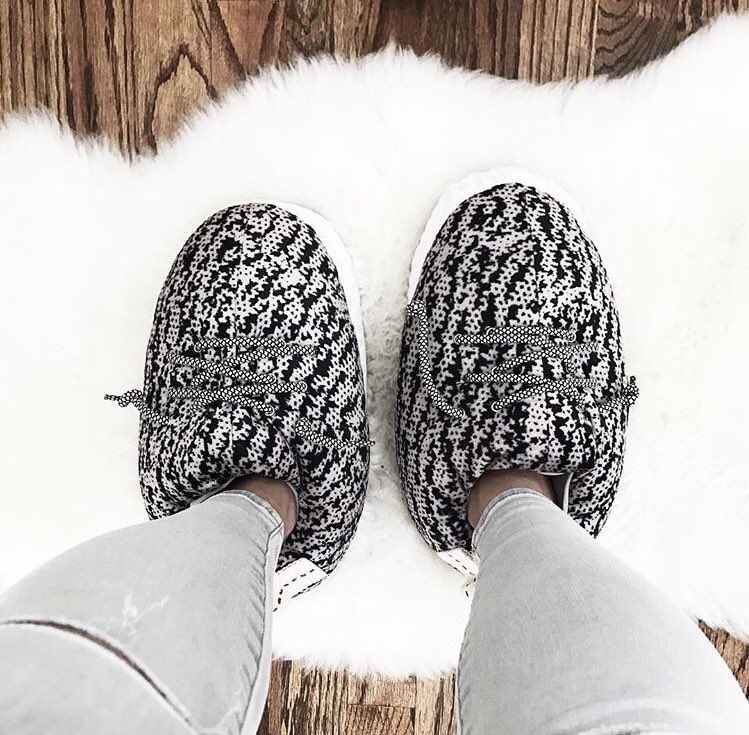 cozy yeezy slippers