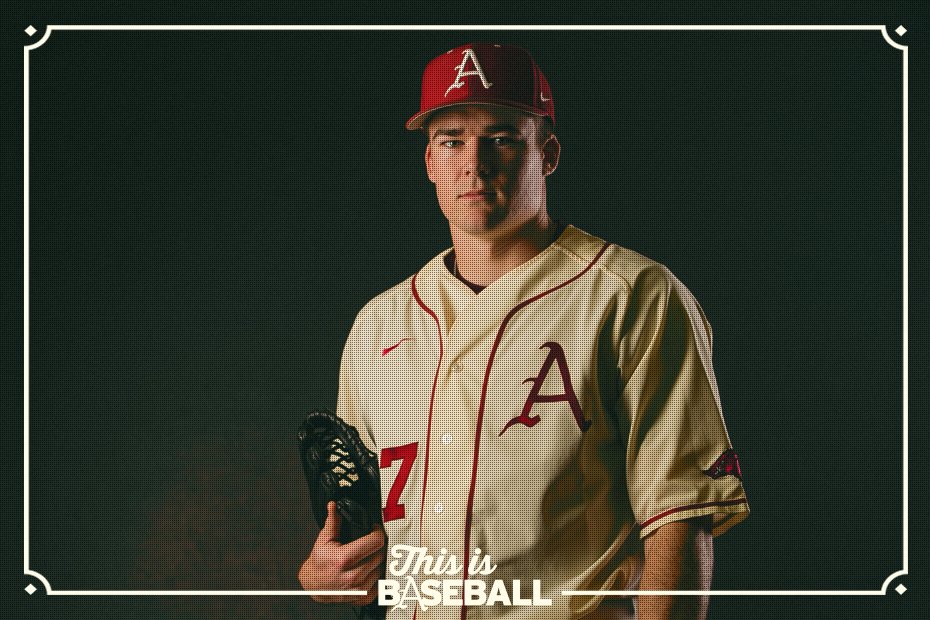 Bryant, Arkansas' own Evan Lee gets the nod this afternoon for his first collegiate start.

Arkansas and La. Tech for game two at 3 p.m.