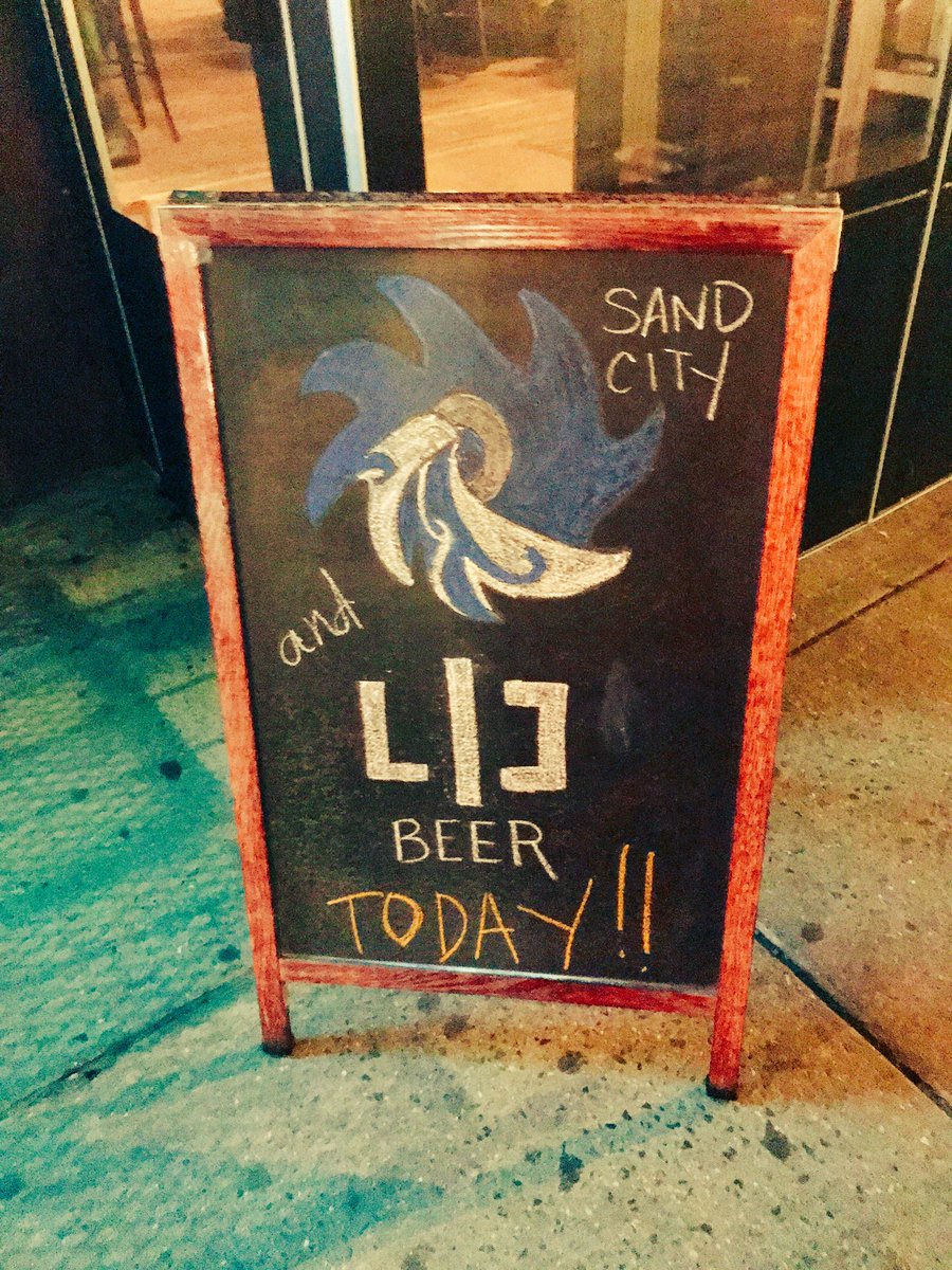 Great #nycbeerweek event last night <a href="/bondurantsnyc/">Bondurantsnyc</a> <a href="/SandCityBeer/">Sand City Brewing Co</a> <a href="/LICbp/">LIC Beer Project</a> #drinklocal