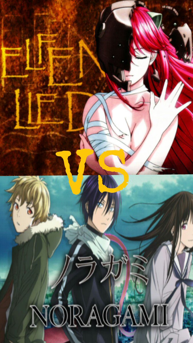 Estoy hablando, como no de la mítica Elfen Lied y la genial Noragami!! Cuál prefieres???
Rt- Elfen Lied.
Mg- Noragami.
