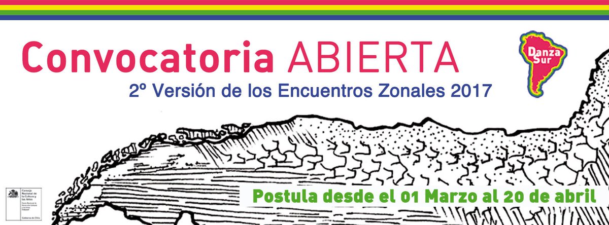 Danza_Sur's tweet photo. Convocatoria Abierta para la  2da versión de los Encuentros Zonales 2017 + info al correo danzasurdocumental@gmail.com, atención regiones!!! https://t.co/s31GTWUzT8