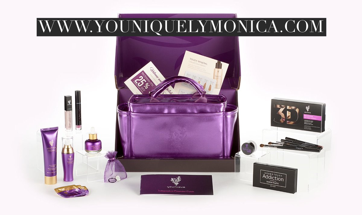 xoMonicaBe's tweet photo. New presenter kit 😍😍😍 $315 in product for only $99! #joinme or be a #kitnapper! #younique #youniquepresenter https://t.co/PyT6ov8jz7