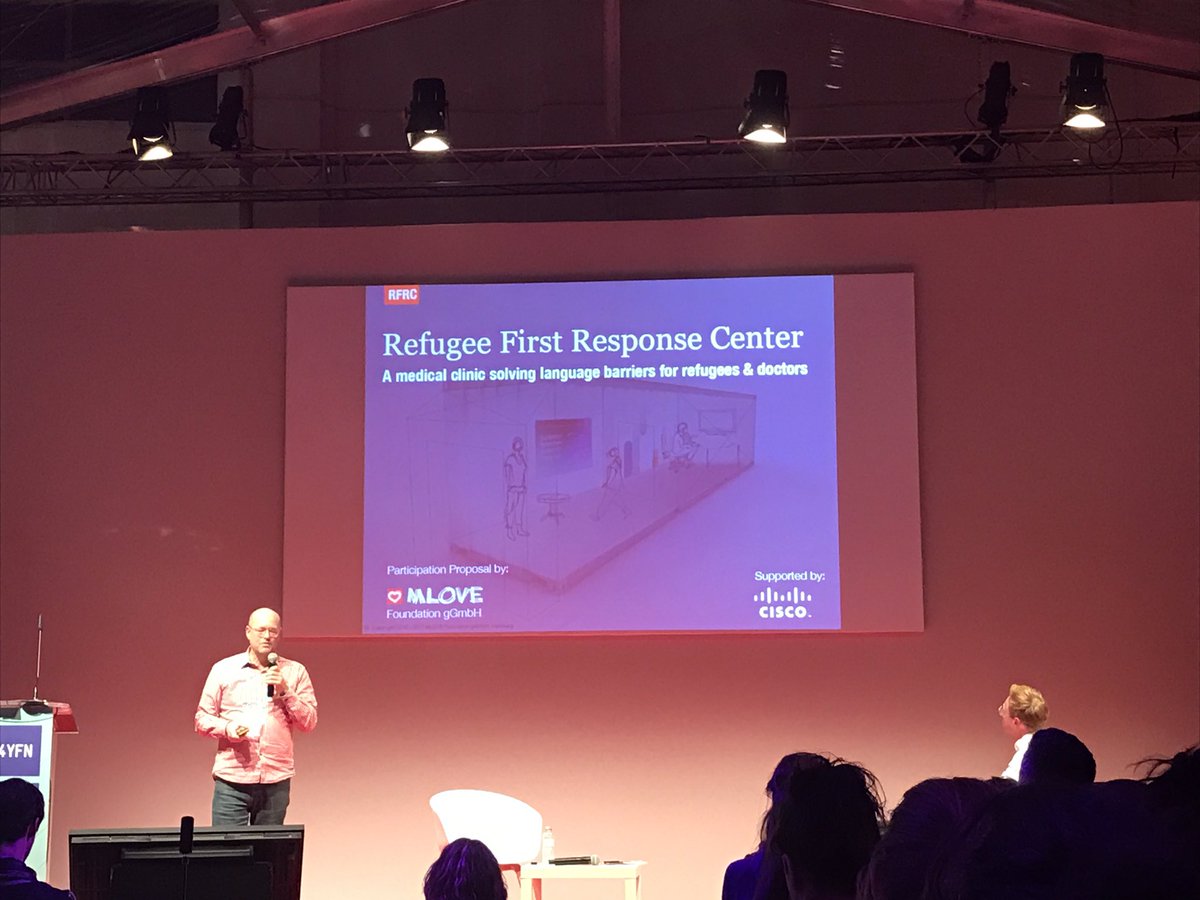 SocialabEs's tweet photo. Solving the language barrier between #refugees and #healthcare @RFRC_eu #socialinnovation #tech for good https://t.co/yOZ8An7csb