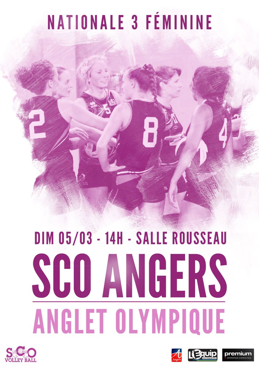 scoangersvolley's tweet photo. Un gros #dimanche salle Rousseau avec #lesFlingueuses à 14h suivi des #N2 à 16h pour le 2e match des #playdowns #objectifmaintient 🙌🏐⚫️⚪️💪 https://t.co/zKIfEEMqUi
