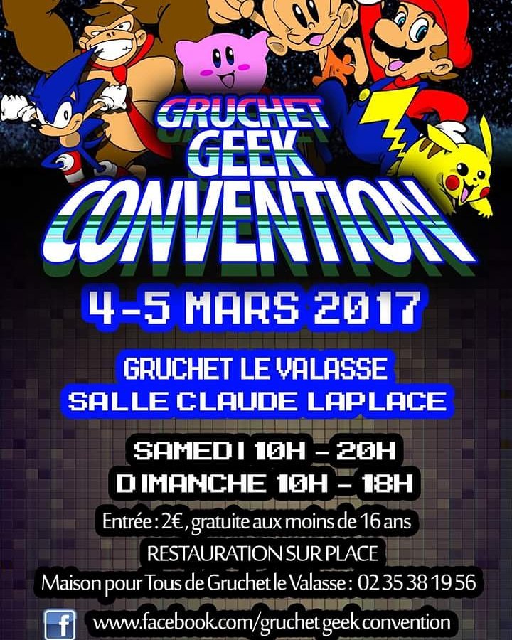 Bludella's tweet photo. Je serais présente en tant qu'exposante à la Gruchet Geek Convention le 4 et 5 mars ! https://t.co/rYbG7Paq1z