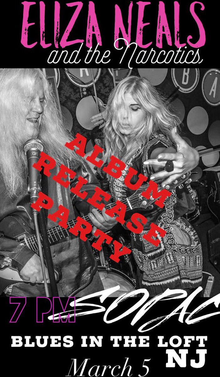 ElizaNealsRocks's tweet photo. MARCH 5th 7pm #BluesintheLoft inside @SOPACnow #SouthOrange #NJ #Orange #AlbumReleaseParty
'https://t.co/fZ9XHOi7Jn https://t.co/WwAnZLG3hR