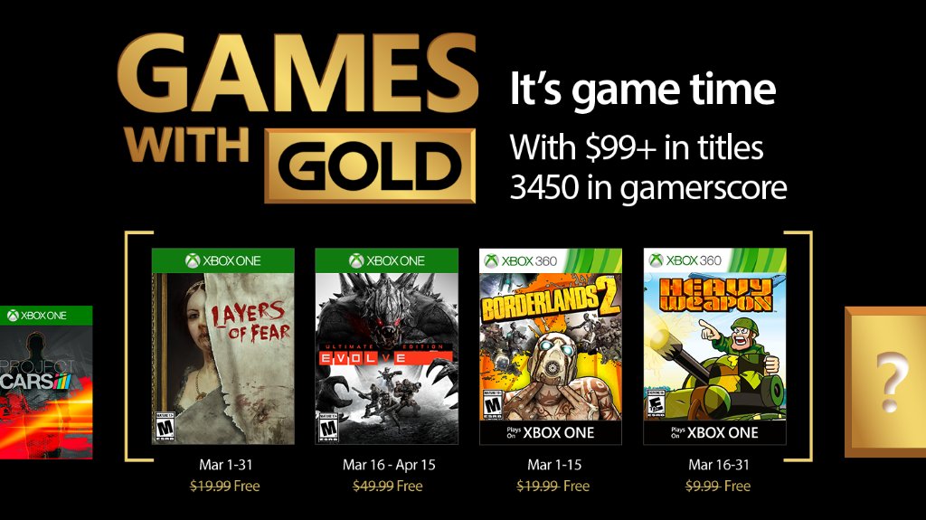 XBOX's tweet photo. Now free on #GamesWithGold: Layers of Fear [M] and Borderlands 2 [M]. Happy hunting (or haunting). https://t.co/22OOYambTC https://t.co/7rB4tmv51c