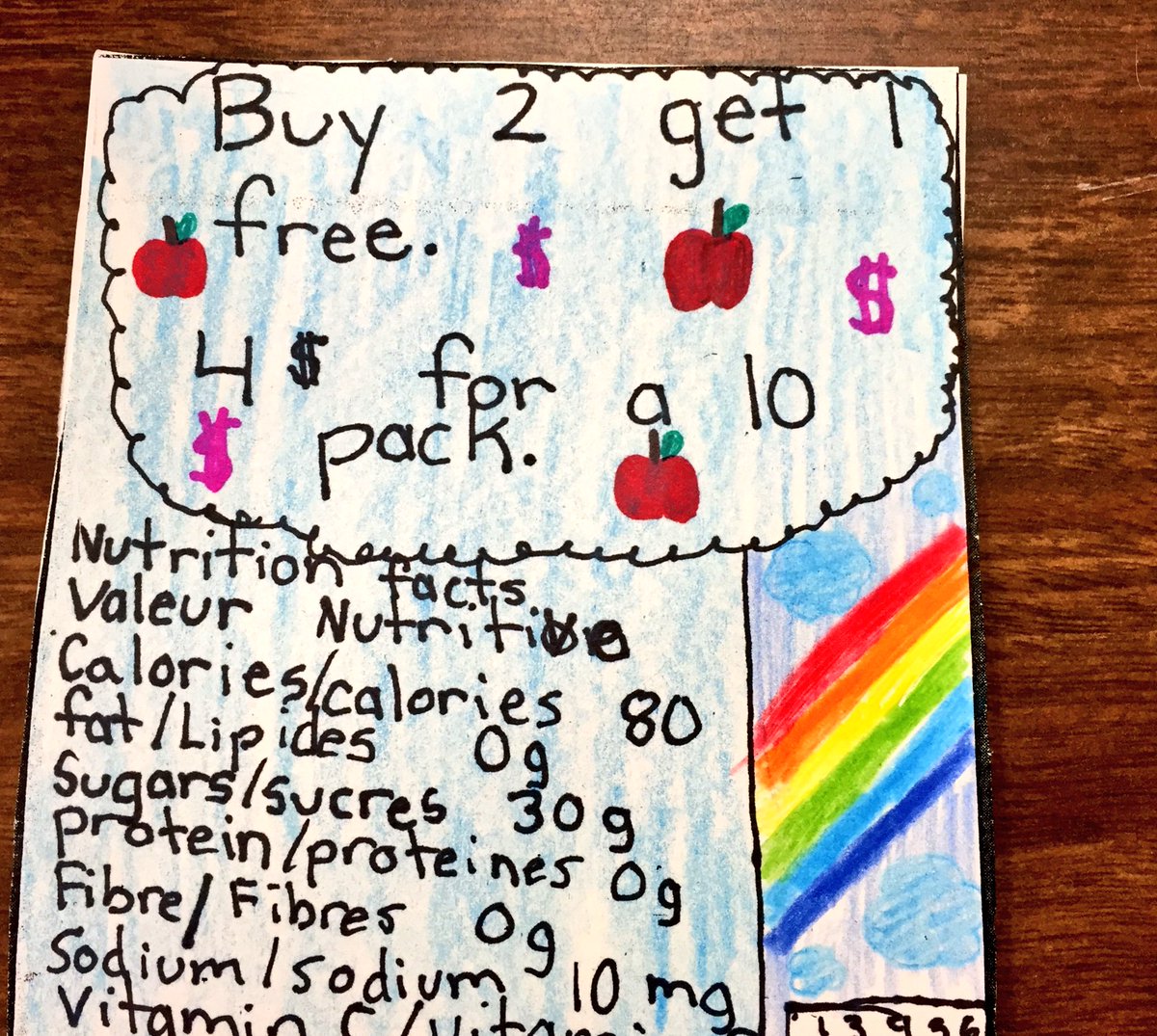 MissLRainey's tweet photo. Constructing rectangular prism juice boxes for math and media in grade 3. #numerArtsy @scdsbmath @SCDSB_arts https://t.co/dSnHbF56i8