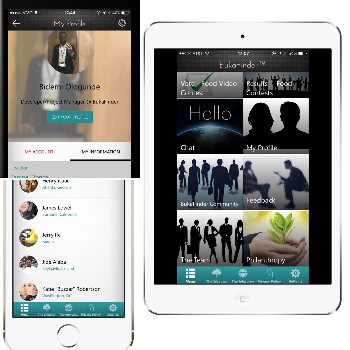 _ologunde_'s tweet photo. Introducing Version 1.2 of the #BukaFinder mobile app. What's new is the BukaFinder Community, where users can interact and meet new people. https://t.co/pWWNQ2n3Mw
