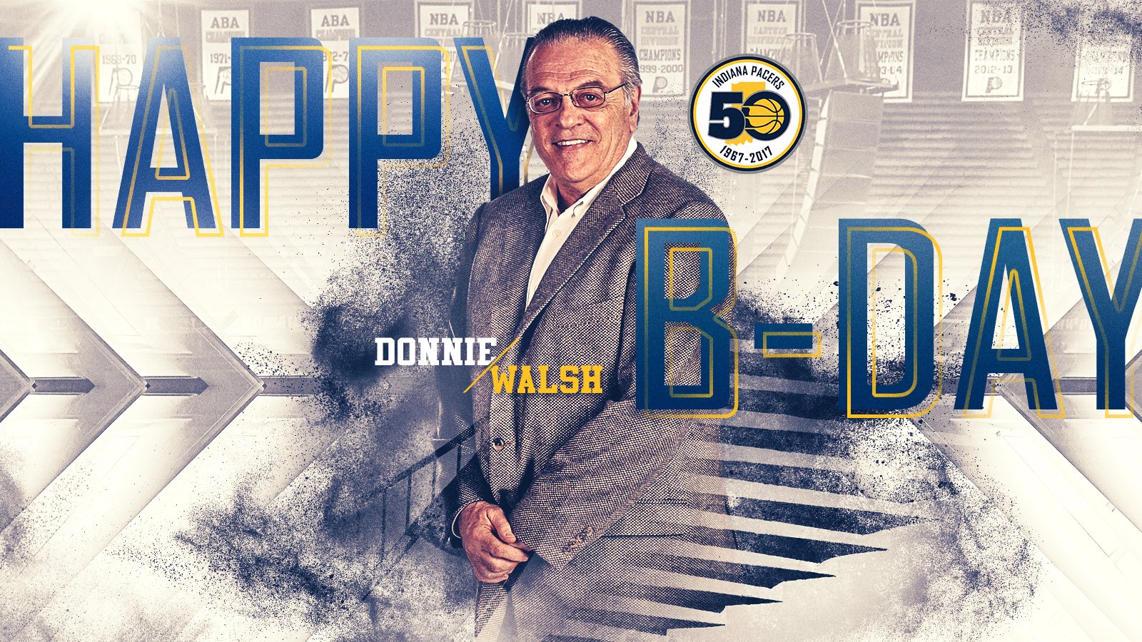 Join us in wishing happy birthday to Donnie Walsh! 