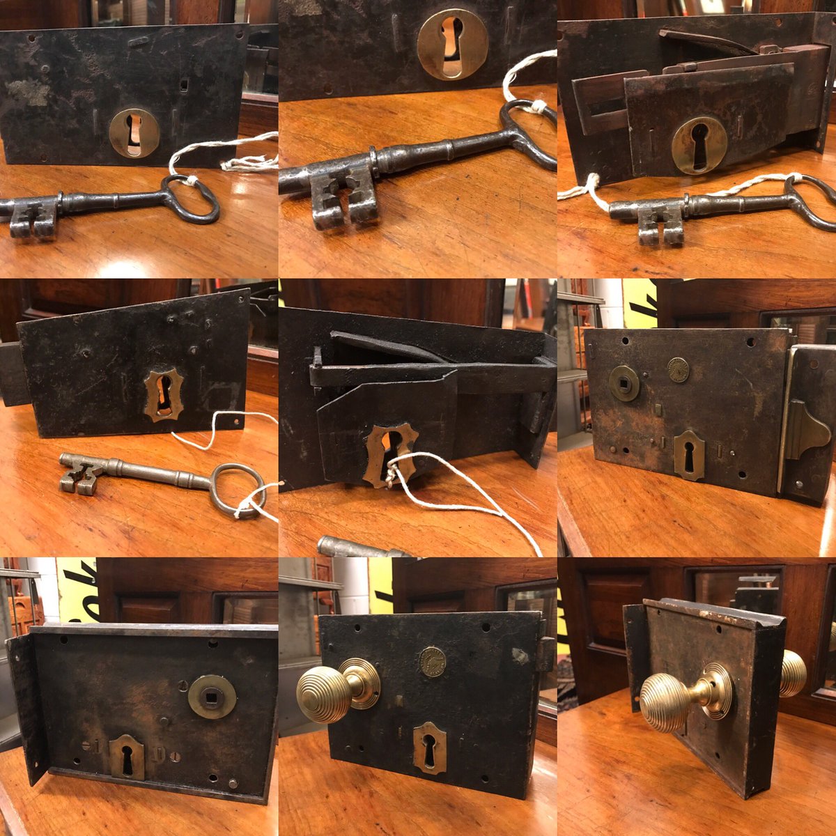 AntiquesandC's tweet photo. #Georgian #lockandkeys #restore #restoration #englishheritage #opento offers #will sell individually https://t.co/T5azEfOai9