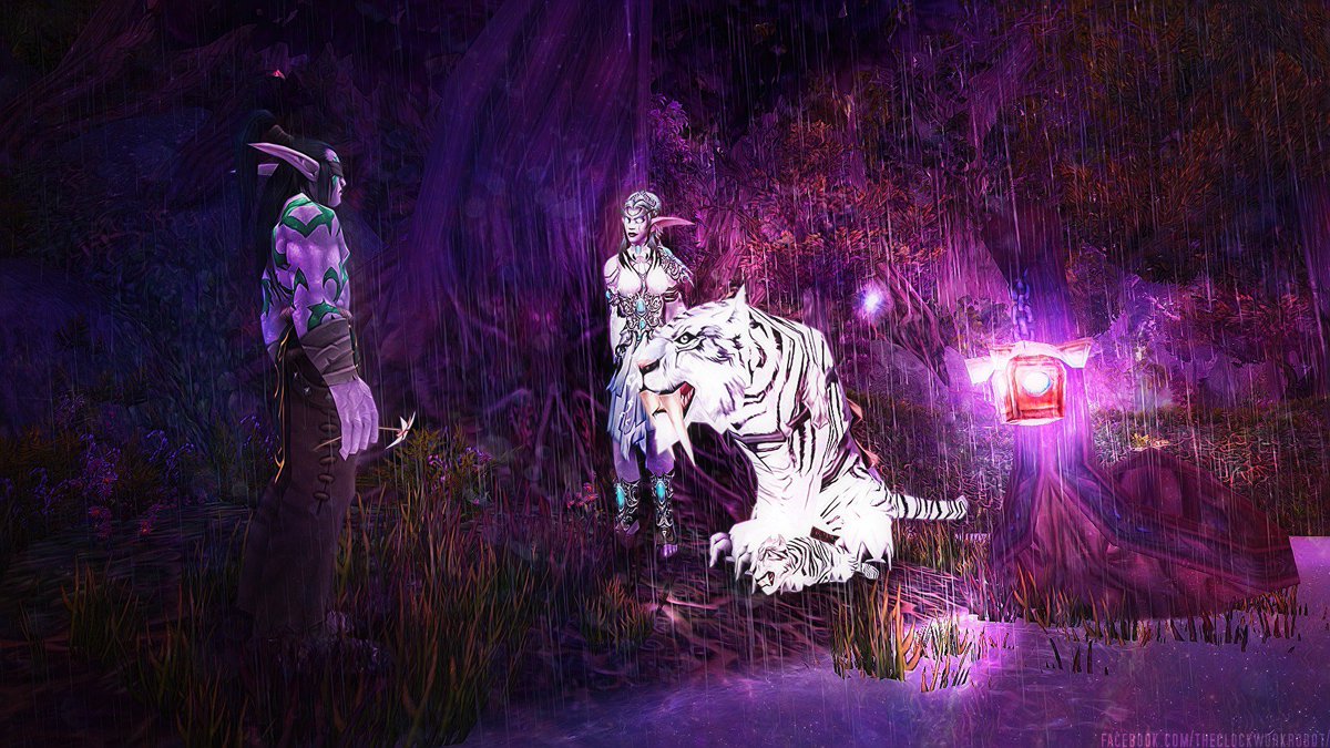 aclockworkrobot's tweet image. #wallpaper #tyrande #illidan #worldofwarcraft #world_of_warcraft #videogames #gaming #gamer #art - Free to use wallpaper, keep credit on it.