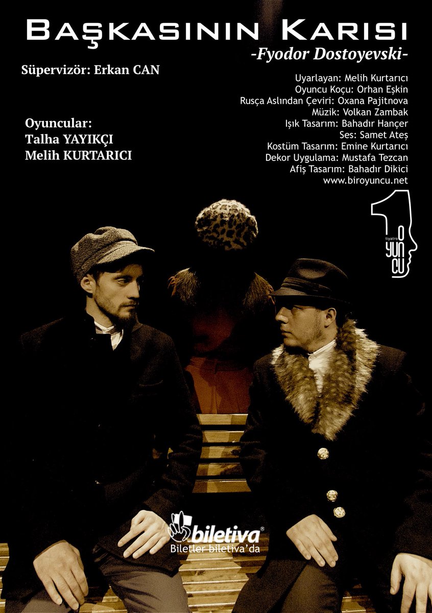 BAŞKASININ KARISI PRÖMİYERİ 18 MART CUMARTESİ GÜNÜ SAAT 20.30'da BURSA GÖRÜKLE SANAT MAHAL'DE... Biletler için: biletiva.com/seats/BIR_OYUN…
