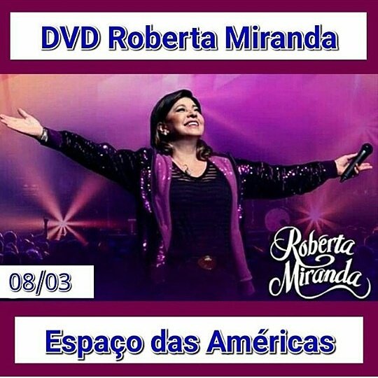 anatizinhaa's tweet photo. Tá chegando o #DVDRobertaMiranda 
Dia 8 de março @RobertaMiranda1 https://t.co/N7qzMRlwDg