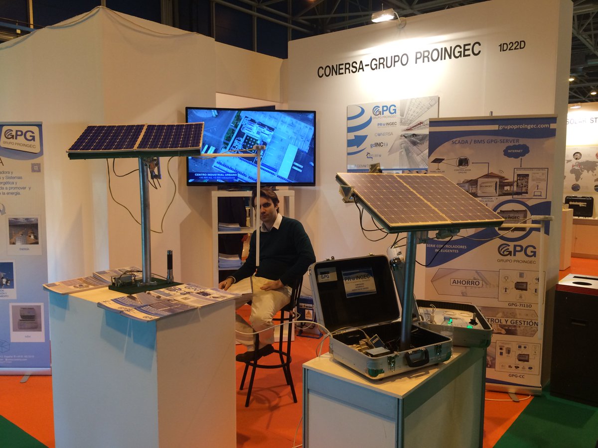 grupoproingec's tweet photo. Buenas tardes @GENERA2017 en #feriademadrid! Dia intenso y motivador Gracias por conocer los #controladores #inteligentes ven a vernos 1D22D https://t.co/q5Y9GJznKO