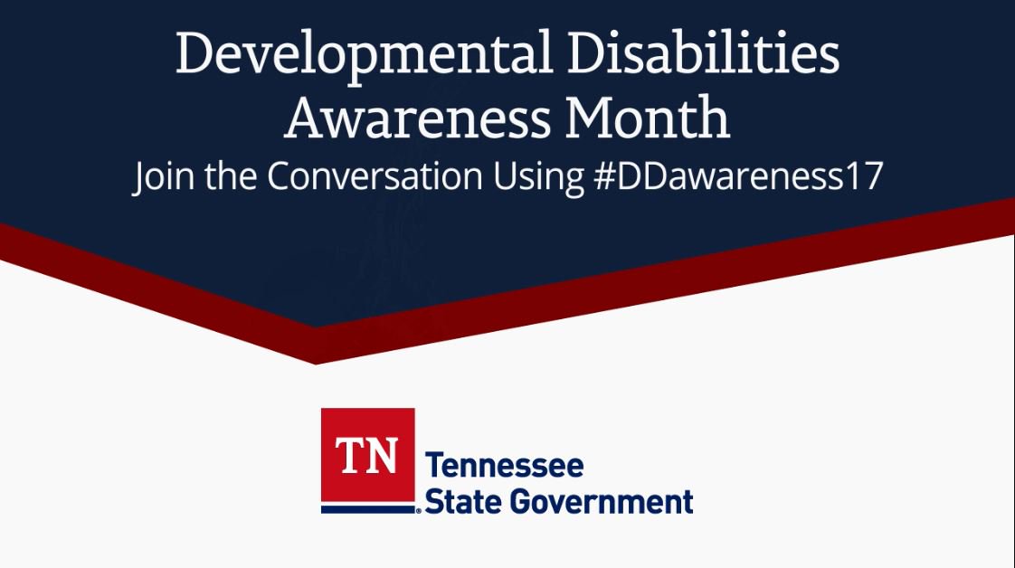 TN DIDD on Twitter "March is Developmental Disability Awareness Month