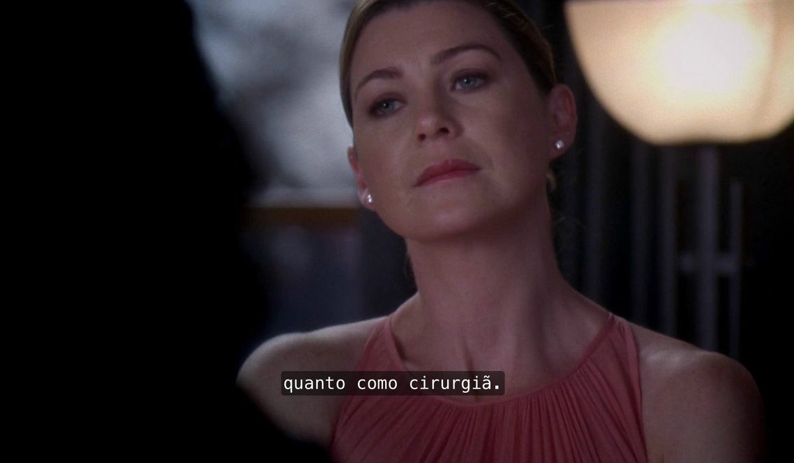 vamos apreciar cristina yang falando sobre a meredith