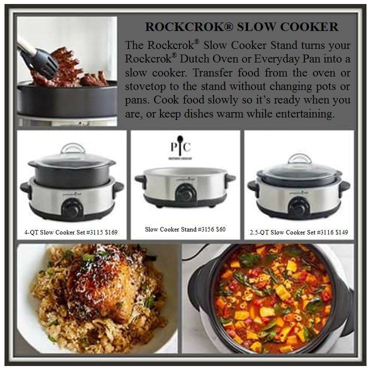 Rockcrok 4-qt. Slow Cooker Set