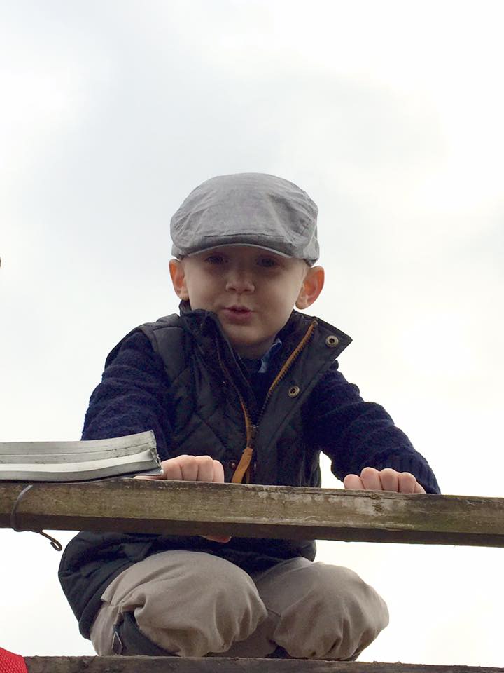 The best seat in the house... On top of a <a href="/LandRover/">Land Rover Discovery</a> Defender. #PointToPoint