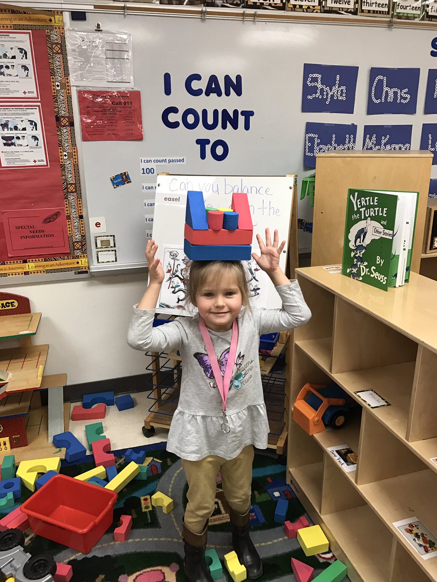 sheiladsales's tweet photo. Dr. Suess week!! Can you balance like the Cat in the Hat!! @central_mabank #cekidsmatter https://t.co/v7PpQtYJrf