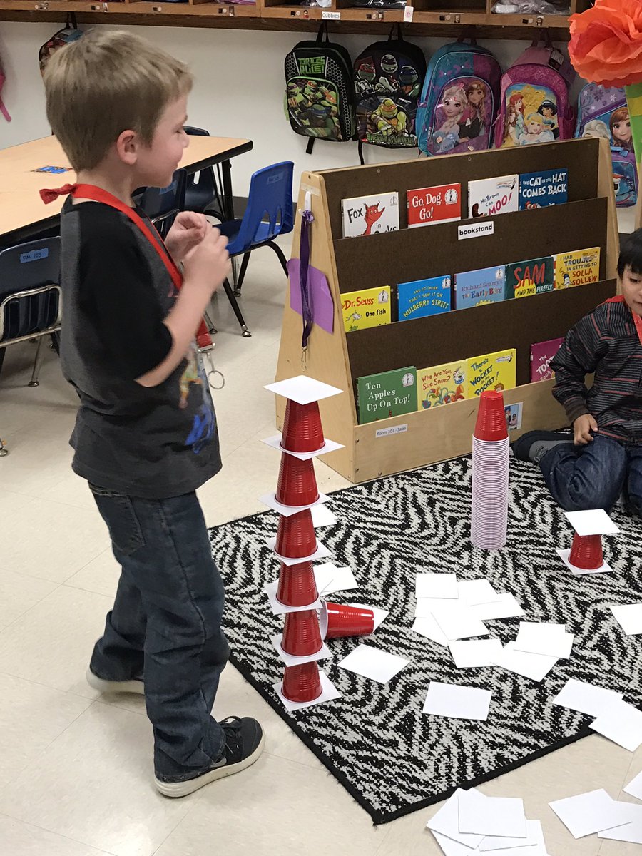 sheiladsales's tweet photo. Dr. Suess week!! Can you balance like the Cat in the Hat!! @central_mabank #cekidsmatter https://t.co/v7PpQtYJrf